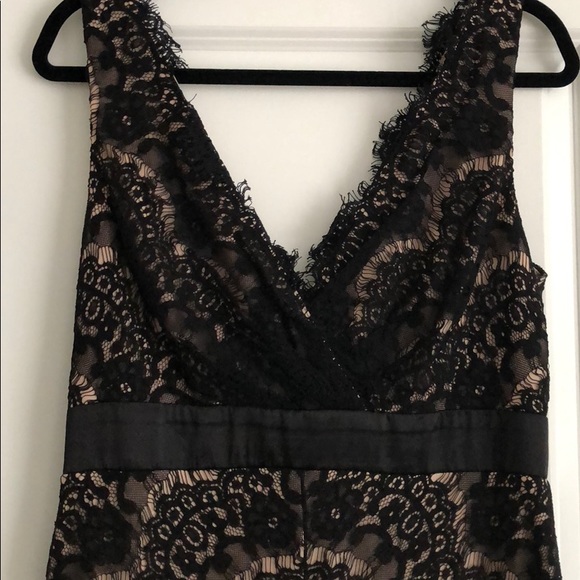 Betsy & Adam Lace Mermaid Gown - Picture 3 of 4